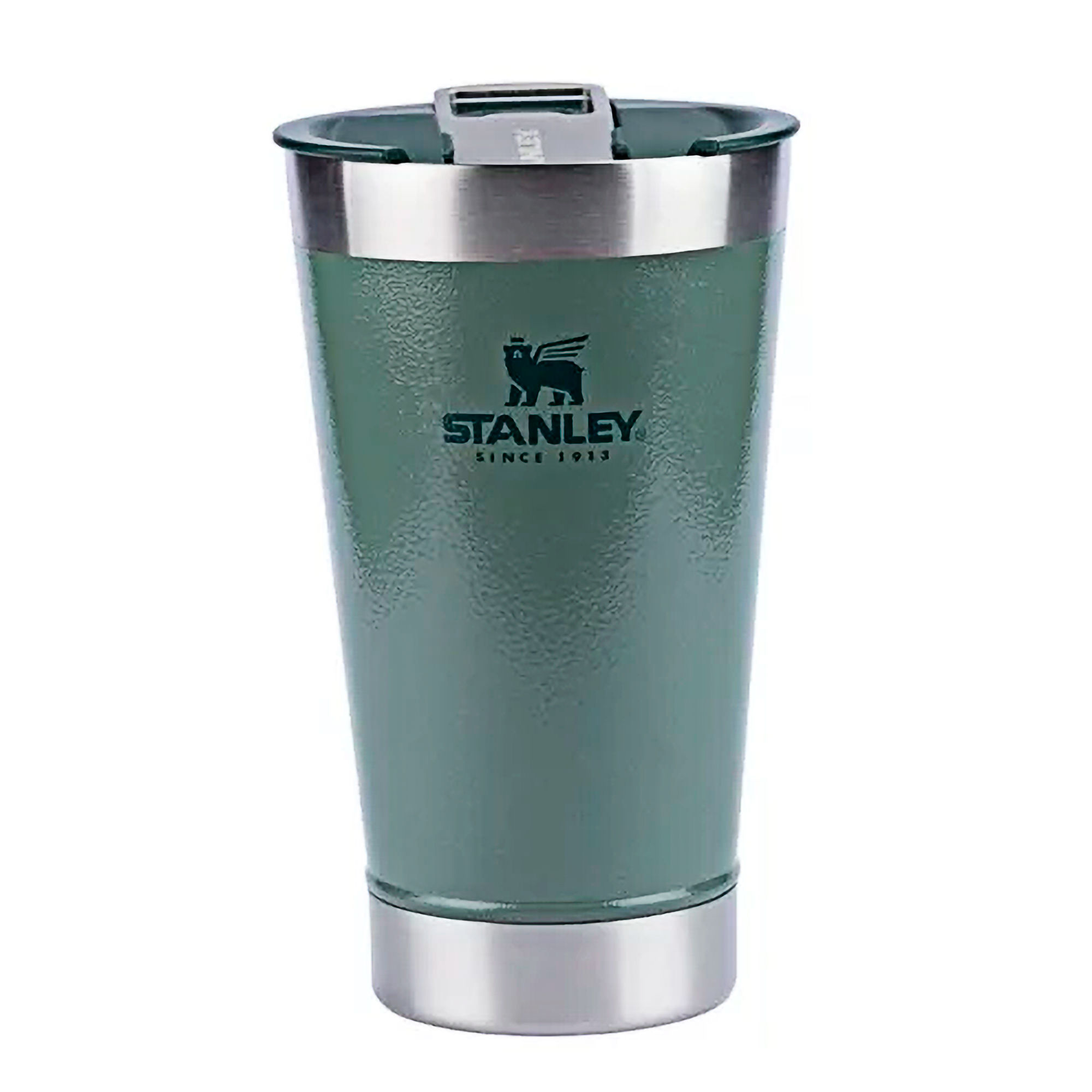 COPO TÉRMICO DE CERVEJA COM TAMPA VERDE 473ML STANLEY