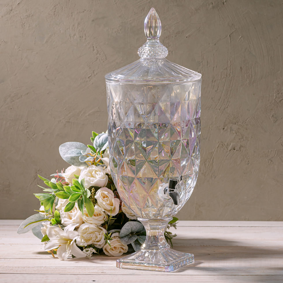 Miniatura: SUQUEIRA DE CRISTAL ECOLOGIC DIAMOND TRANSPARENTE 5L LYOR