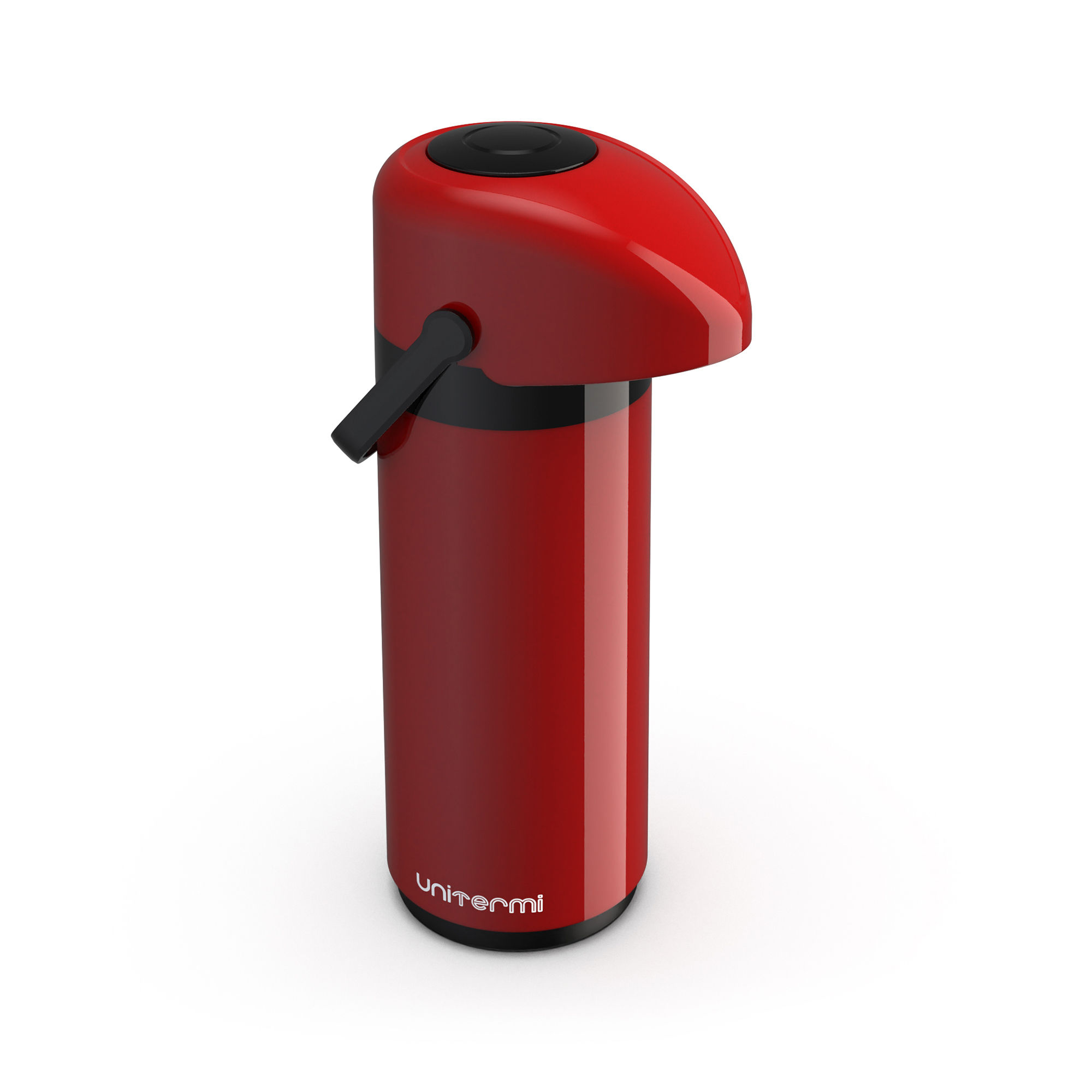 GARRAFA TÉRMICA VERONA PRESSÃO 1,0L VERMELHA ECO UNITERMI