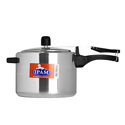 [A] PANELA DE PRESSÃO POLIDA 4,5L ALUMÍNIO IPAM