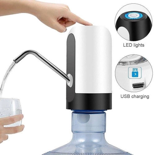 Miniatura: BOMBA DE ÁGUA RECARREGÁVEL USB  P/ GALÃO FRATELLI