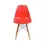 Miniatura: CADEIRA EAMES PLUS VERMELHA 4396723 GARDEN LIFE