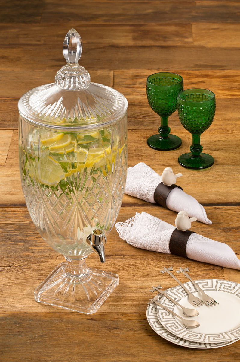 Miniatura: SUQUEIRA DISPENSER DE CRISTAL ECOLOGICO DUBLIN 4,5L LYOR