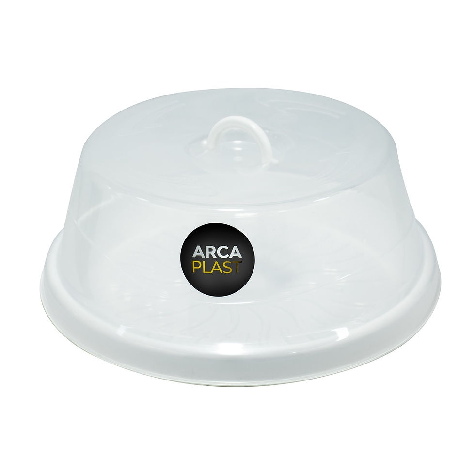 BOLEIRA NATURE C/BASE BRANCO ARCA PLAST