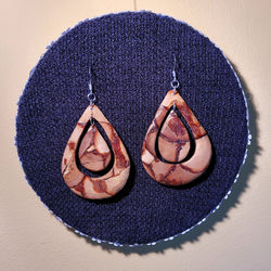 Doppeltropfen-Ohrhänger