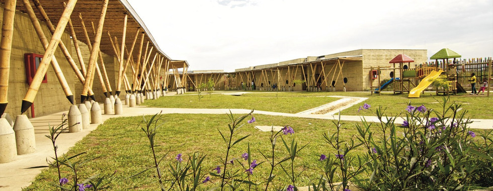 Centro de Desarrollo Infantil El Guadual de los arquitectos Daniel Joseph Feldman Mowerman + Iván Darío Quiñones Sánchez, articulo escrito en la revista focus latinoamerica por el arquitecto pablo cesar vazquez pompa. 