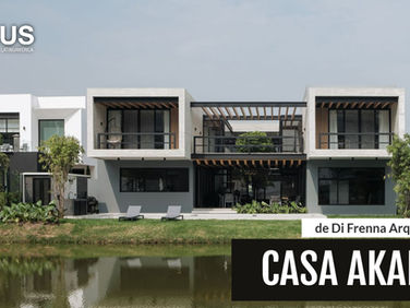 Casa Akaly de Di Frenna Arquitectos en Isla Mocolí, Samborondón, Ecuador. Artículo en Revista FOCUS Latinoamérica sobre arquitectura latinoamericana, vivienda contemporánea, patio central, concreto aparente y architecture.