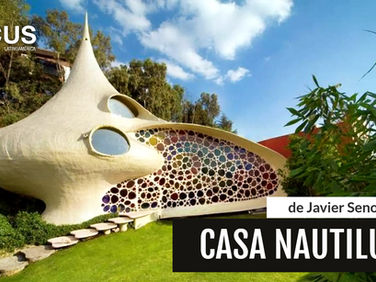 Casa Nautilus de Javier Senosiain en Naucalpan de Juárez, Estado de México. Artículo en Revista FOCUS Latinoamérica sobre arquitectura mexicana, arquitectura orgánica, Casa Caracol y architecture.