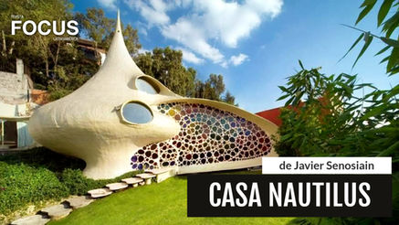 Casa Nautilus de Javier Senosiain en Naucalpan de Juárez, Estado de México. Artículo en Revista FOCUS Latinoamérica sobre arquitectura mexicana, arquitectura orgánica, Casa Caracol y architecture.