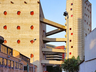 SESC Pompéia of Lina Bo Bardi 