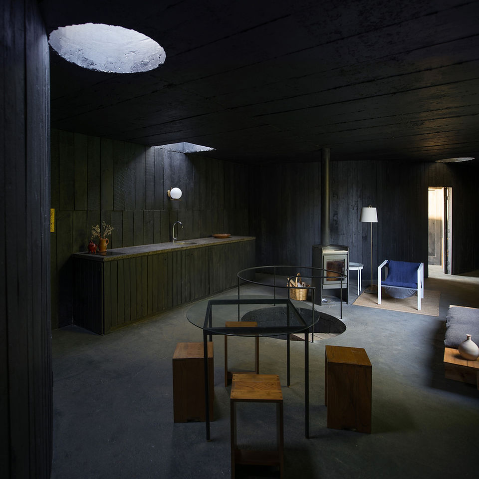 Casa Luna de Pezo von Ellrichshausen en Yungay, Chile