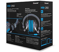 iSound® HM-260 Headphones with Mic, Volume Control & Call Button - Box