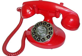 Nostalgic 1922 Alexis Style Decorator Phone - Red