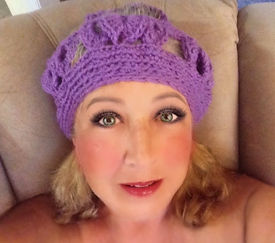 Crocheted Starfish & Shells Cloche Hat