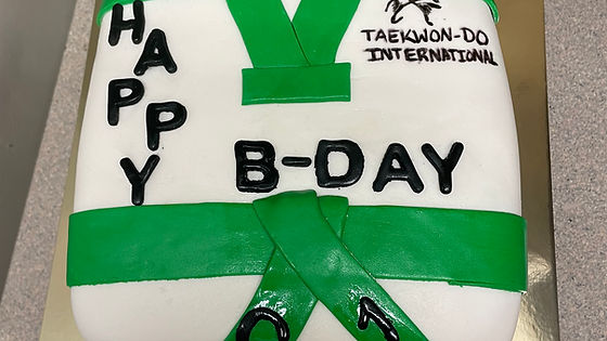 Taekwon-do themed cake