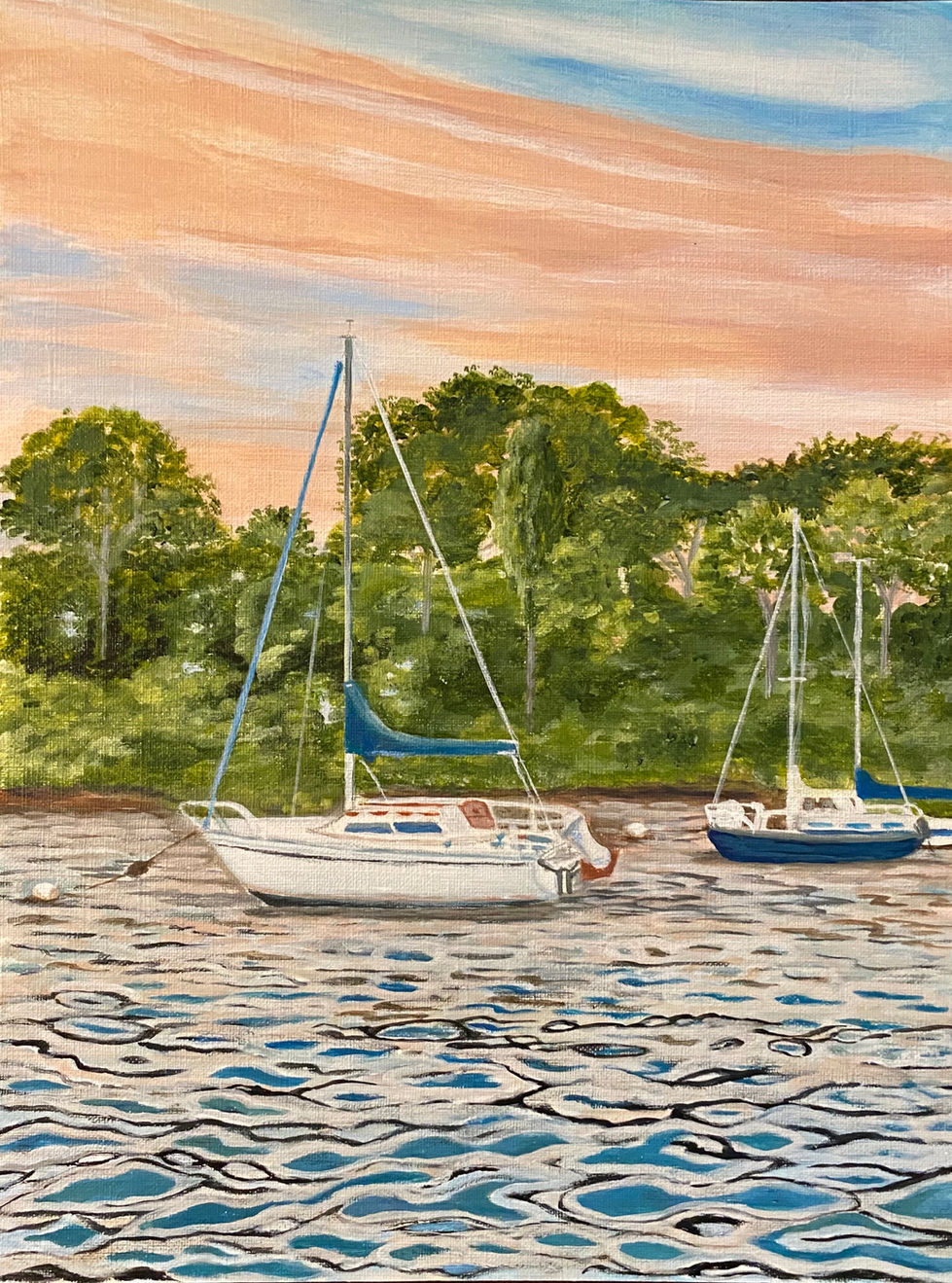 Boats at Belle Haven