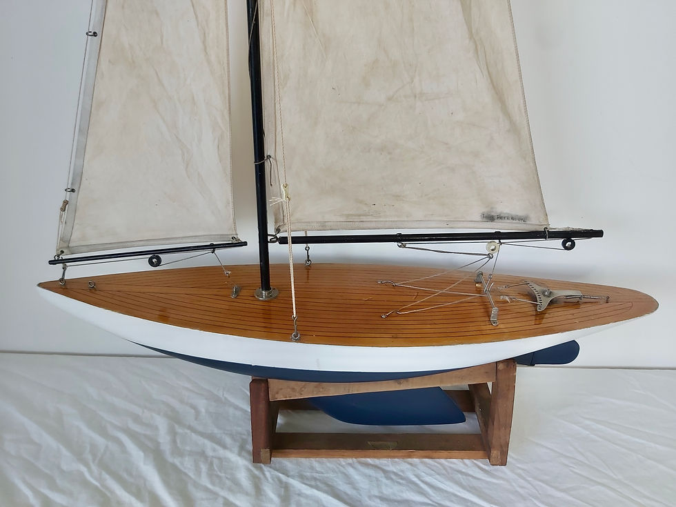 Thumbnail: Alexander of Preston pond yacht antiques vintage
