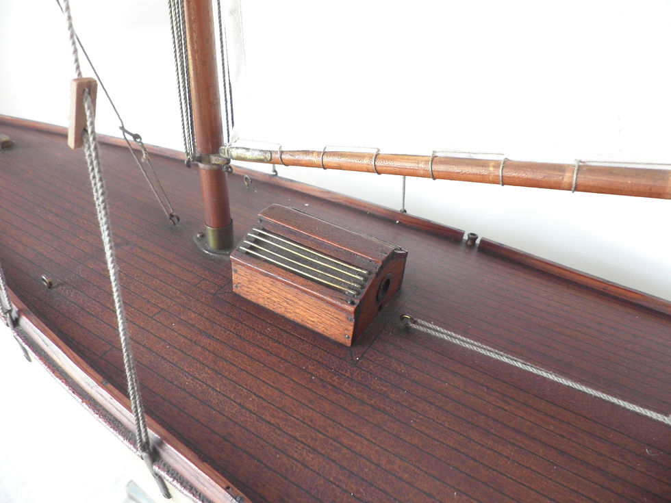 Thumbnail: decorative pond yacht antiques
