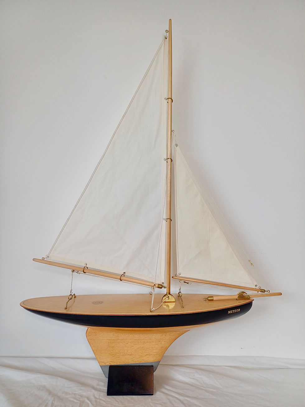 grove pond yacht star antique vintage model boat