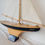 Thumbnail: grove pond yacht star antique vintage model boat