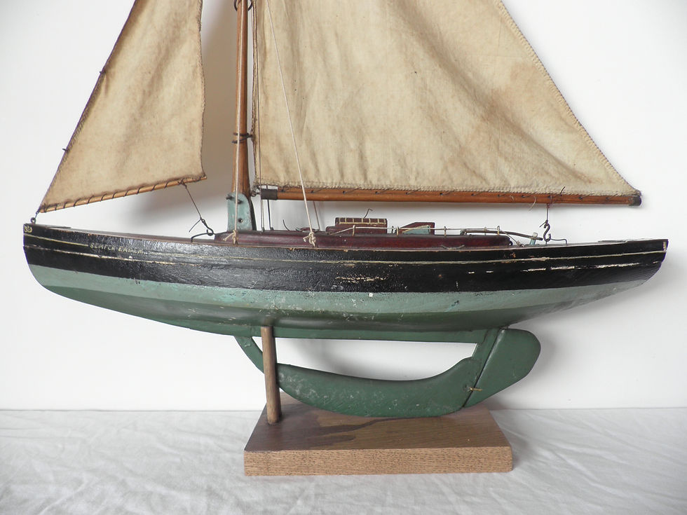 Thumbnail: pond yacht antiques
