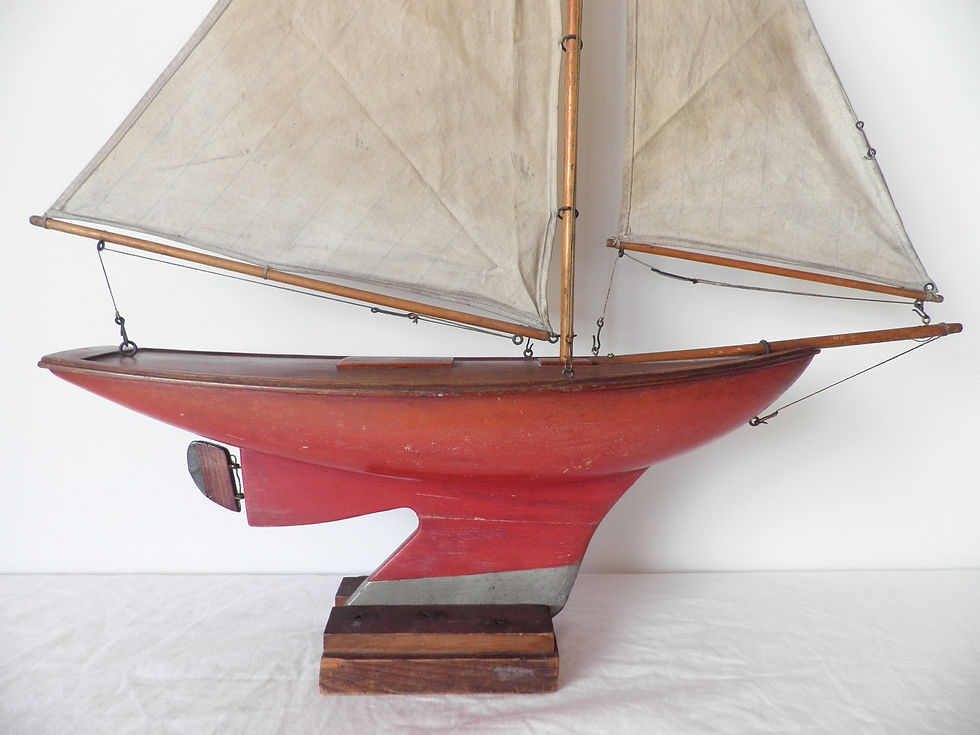 Thumbnail: gamages pond yacht