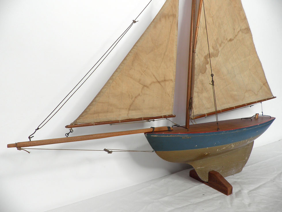 Thumbnail: Hamleys pond yacht antiques