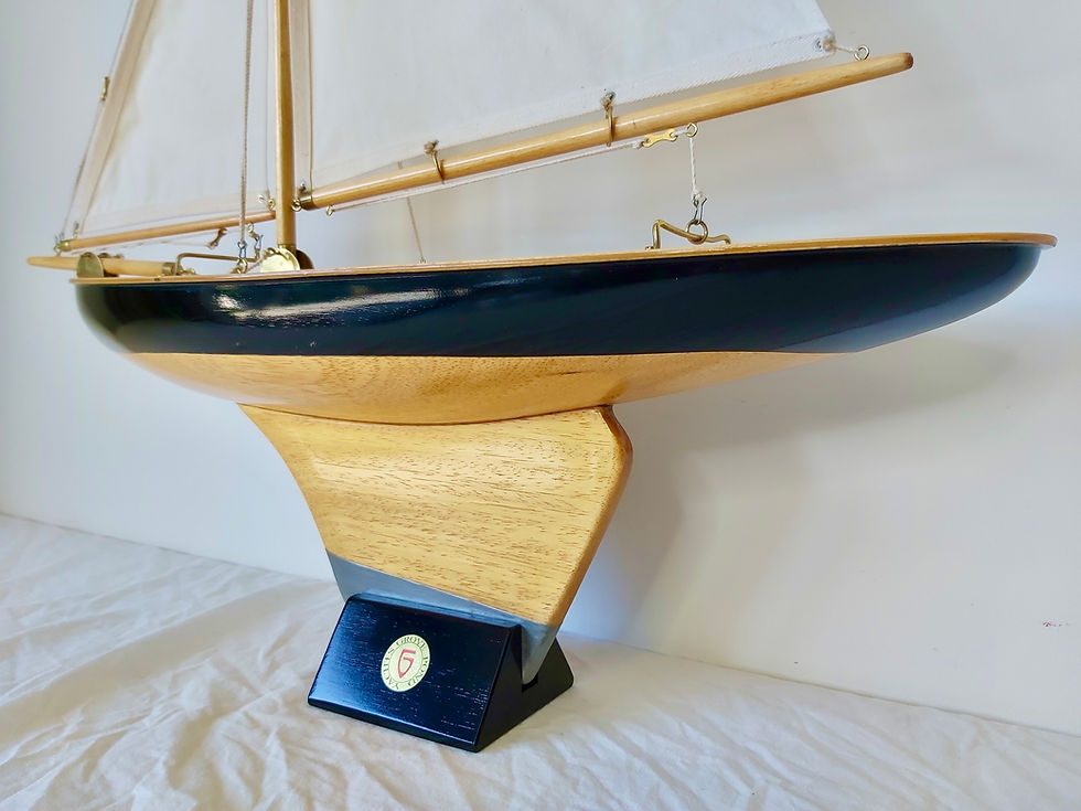 Thumbnail: grove pond yacht antiques star vintage boat birkenhead