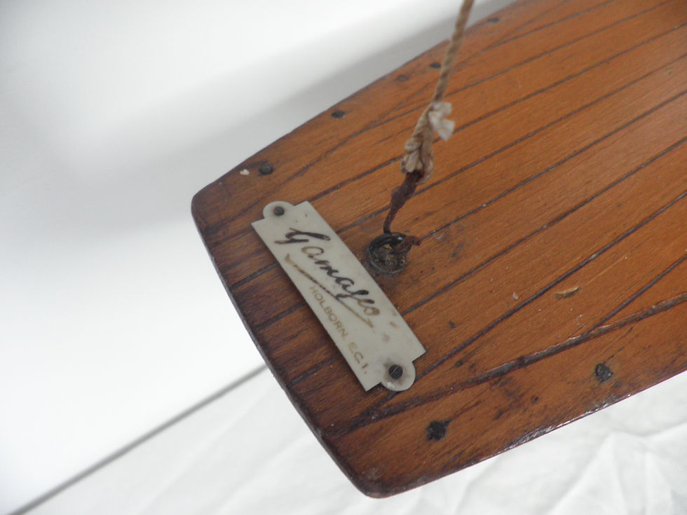 Thumbnail: gamages pond yacht antiques