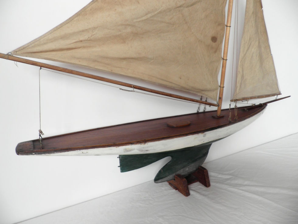Thumbnail: 10 rater pond yacht antiques