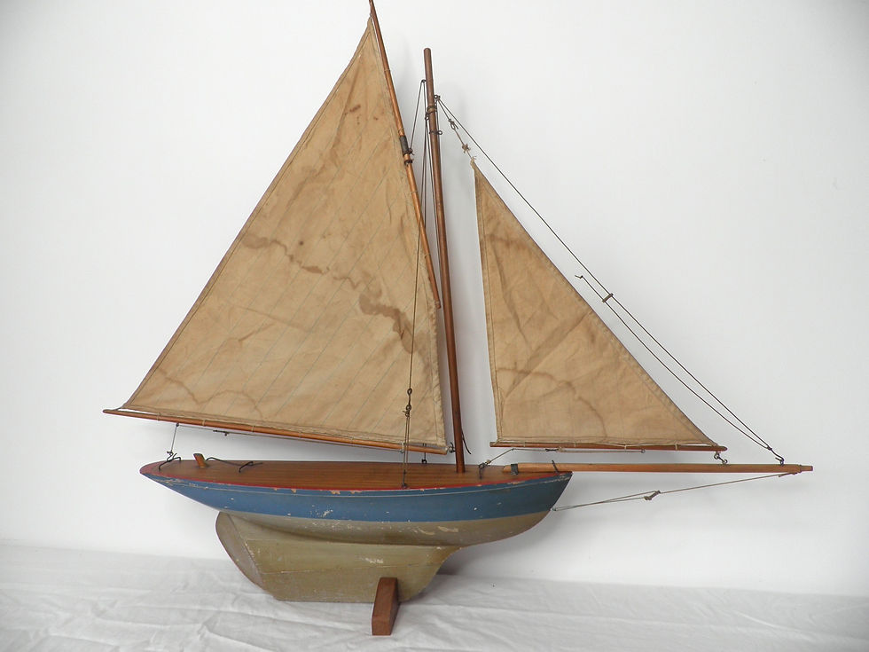 Thumbnail: Hamleys pond yacht antiques