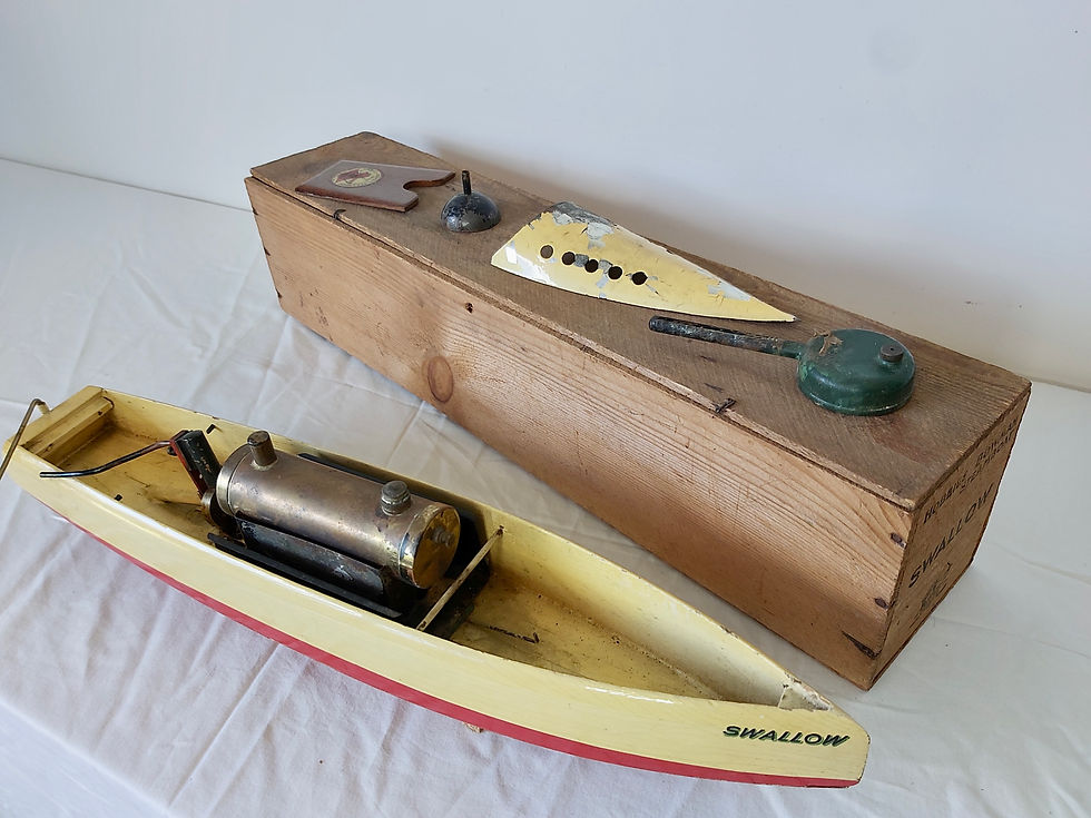 Thumbnail: Hobbies Bowman steam pond yacht antiques