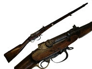 Thumbnail: RIFLE, Kammerlader 1849/1855