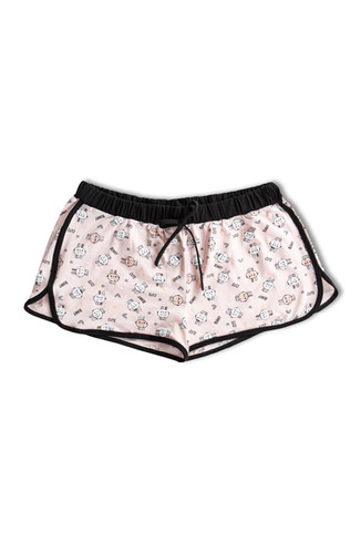 PJ900 Cotton, comfortable, piping, short, shorts, women's pajama bottom