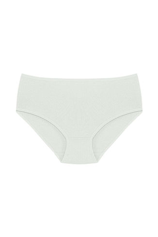 Pamuklu, iğne raporlu, yüksek bel, büyük beden kadın külot