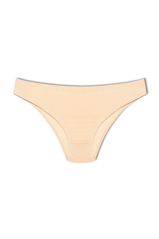 Cotton heart elastic women's slip panties