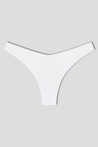 Pamuklu, arkası çift kat dikişsiz, yüksek bel, brazil kadın külot