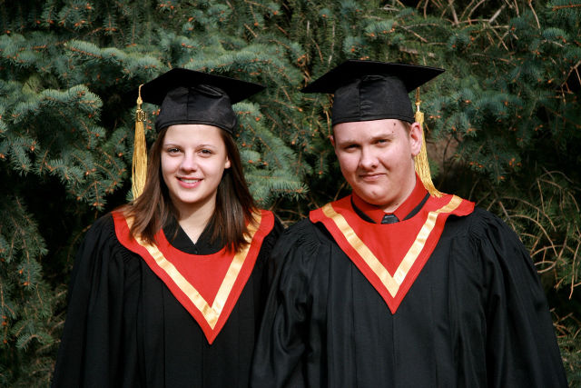 We even graduated High School together