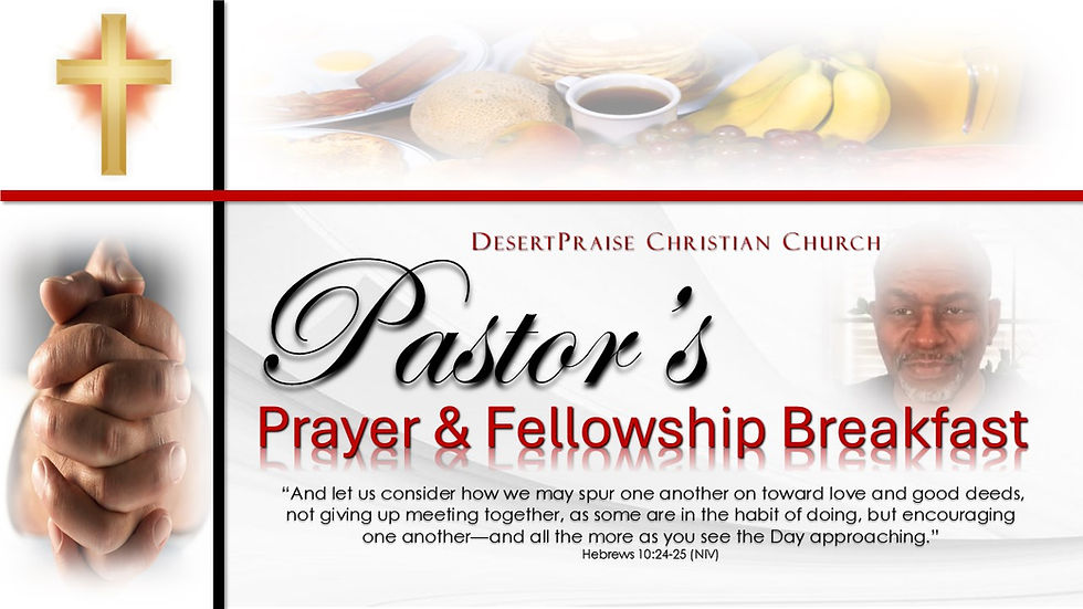 Pastor's Prayer & Fellowship Breakfast
