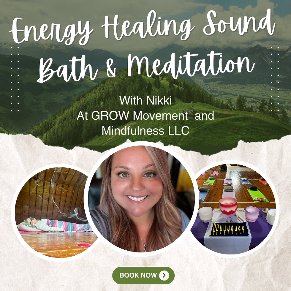 Sound Healing @GROW Movement & Mindfulness