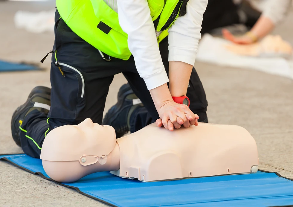 GWO BST FIRST AID conducted by certified instructors at VINDA LT training centre in Lithuania