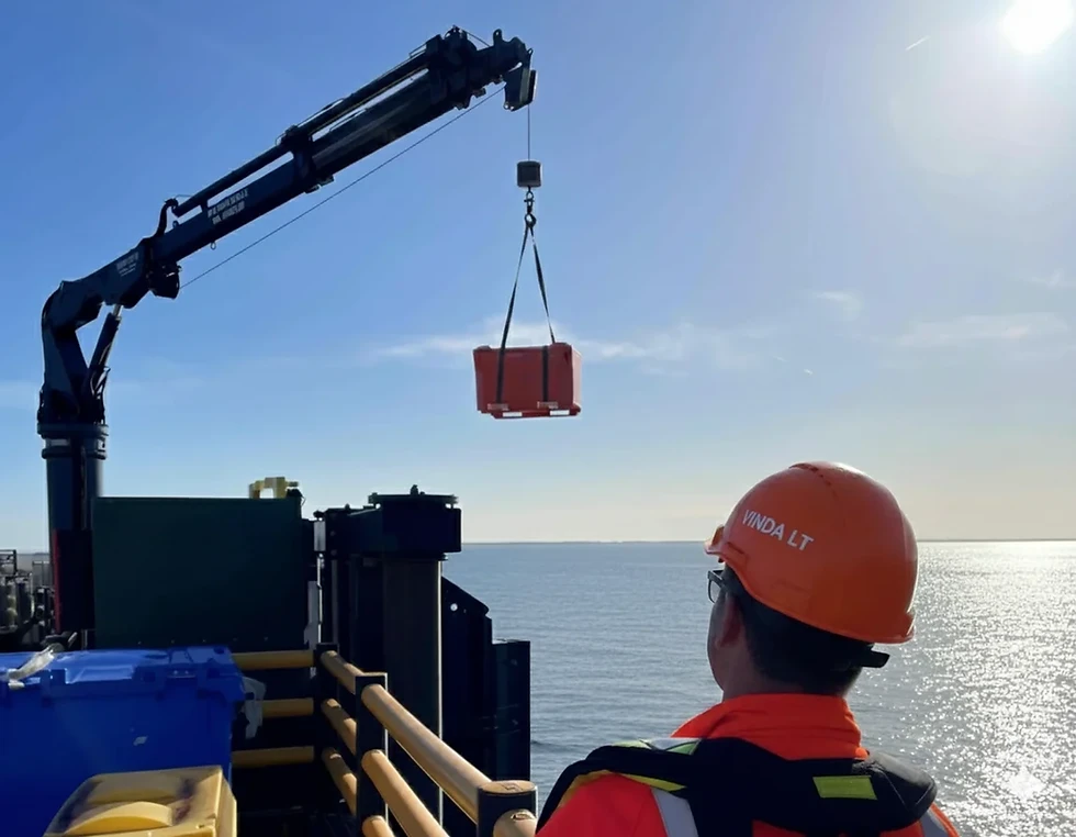 GWO CRANE AND HOIST BASIC USER (CHBU) training conducted by certified instructors at VINDA LT training centre in Lithuania