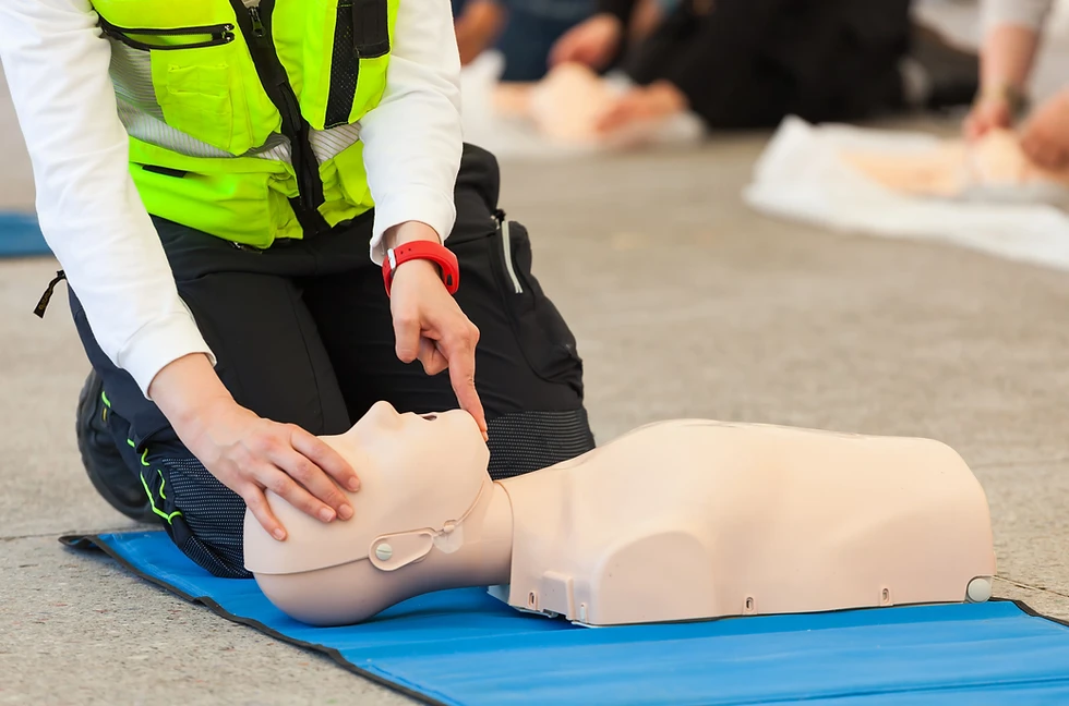 GWO BST FIRST AID REFRESHER conducted by certified instructors at VINDA LT training centre in Lithuania