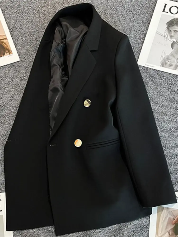 Thumbnail: Women Suit Blazer Elegant Coat 2025 Spring Autumn Fashion Korean Blazer Luxury D