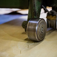 glue thread zig zag veneer splicing