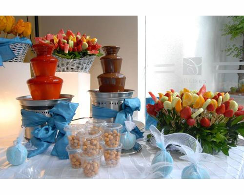 Fuente de Chocolate y Chamoy