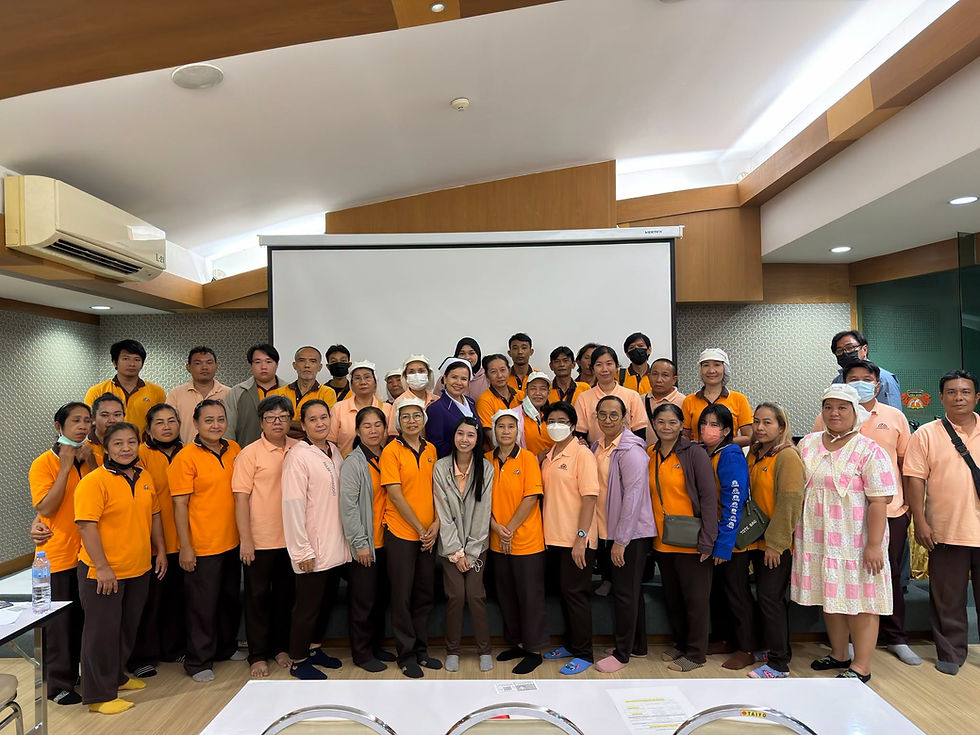 รพ.นวมินทร์ 9 จัดกิจกรรมให้ความรู้ด้านสุขภาพแก่พนักงาน บริษัท อาหารยอดคุณ จำกัด
