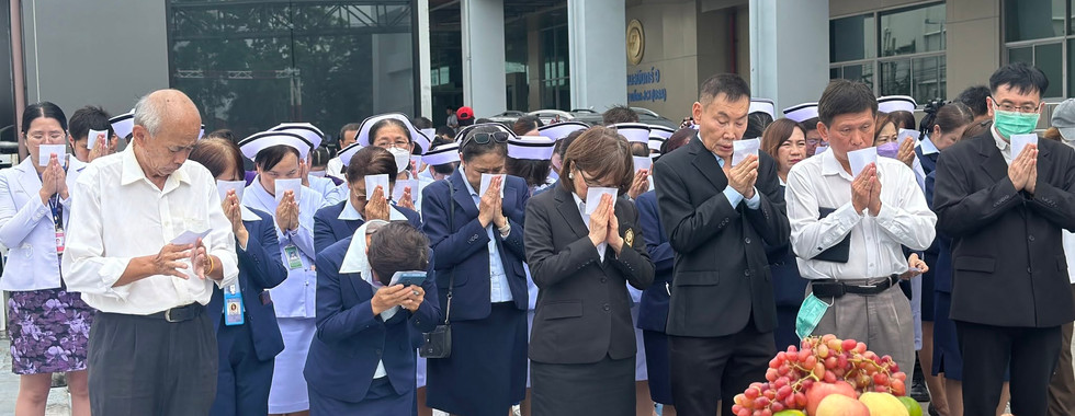โรงพยาบาลนวมินทร์ 9 จัดพิธีสักการะศาลพระพรหม ประจำปี 2569