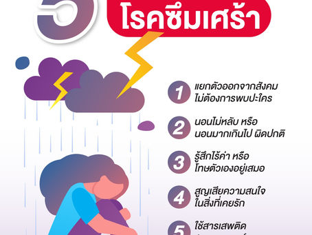 พฤติกรรมเสี่ยงโรคซึมเศร้า