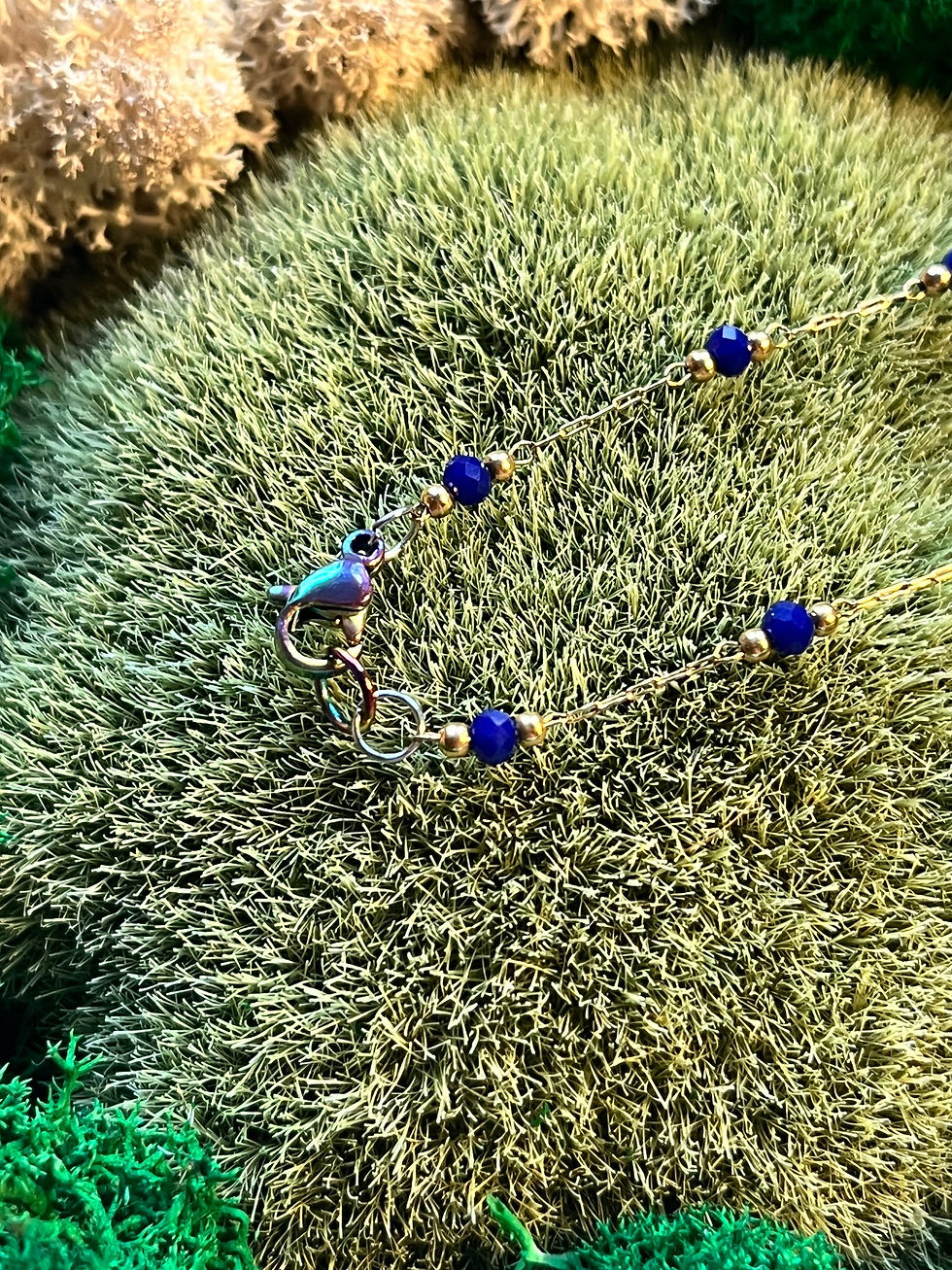 Miniatura: Smaltovaný náhrdelník "Hvězda přání"